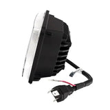 LED recessed headlight unit rectangular