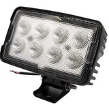 65 Watt Rectangle LED work lamp - Side/Bottom Mounted