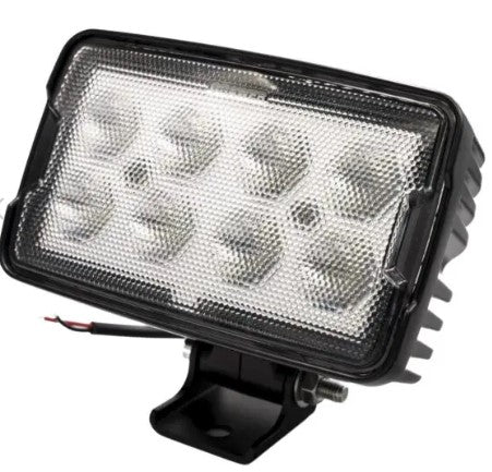 65 Watt Rectangle LED work lamp - Side/Bottom Mounted