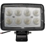 65 Watt Rectangle LED work lamp - Side/Bottom Mounted