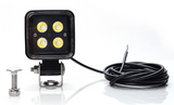 Dark Square Mini Work Lamp