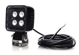 Dark Square Mini Work Lamp