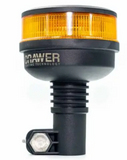 LED beacon 24W flat (flash+turn)
