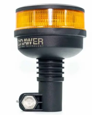 LED beacon 24W flat (flash+turn)