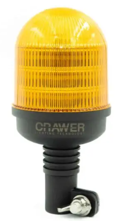 LED beacon 24W round (flash + rotate)
