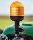 LED beacon 24W round (flash + rotate)