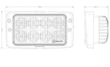 Recessed Rectangular Headlight HI / Low