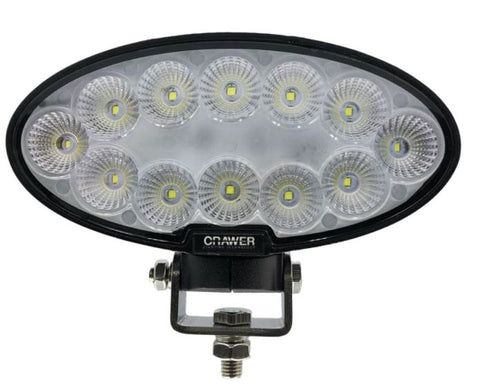 60 Watt Oval Worklight - With Bracket