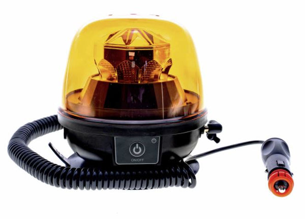 LED 18 Watt Rechargeable Beacon - Magnet & Suction Cup