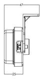 Oval Marker Lamp with Outline Projection