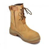 Oliver Side Zip-High Leg-Rigger Boot-Wheat