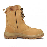 Oliver Side Zip-High Leg-Rigger Boot-Wheat