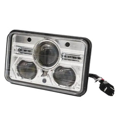 LED recessed headlight unit rectangular