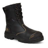 Oliver Side Zip-High Leg-Rigger Boot-Black