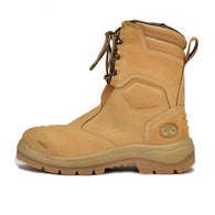 Oliver Side Zip-High Leg-Rigger Boot-Wheat