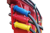 Color-Coded Hydraulic Hose Handles-Pair